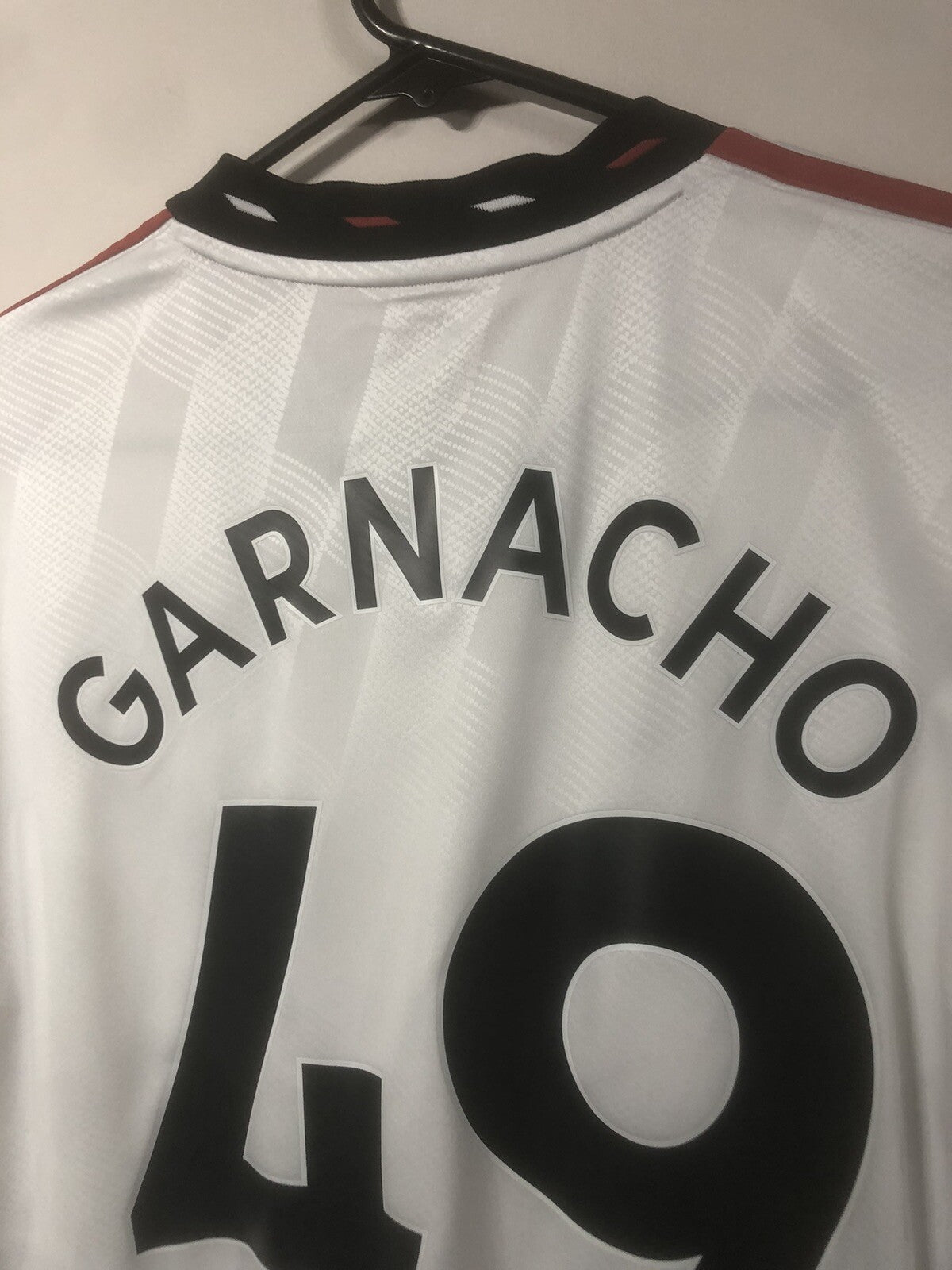 Manchester United Garnacho #49 2022/23 Medium Away Excellent Condition H13880