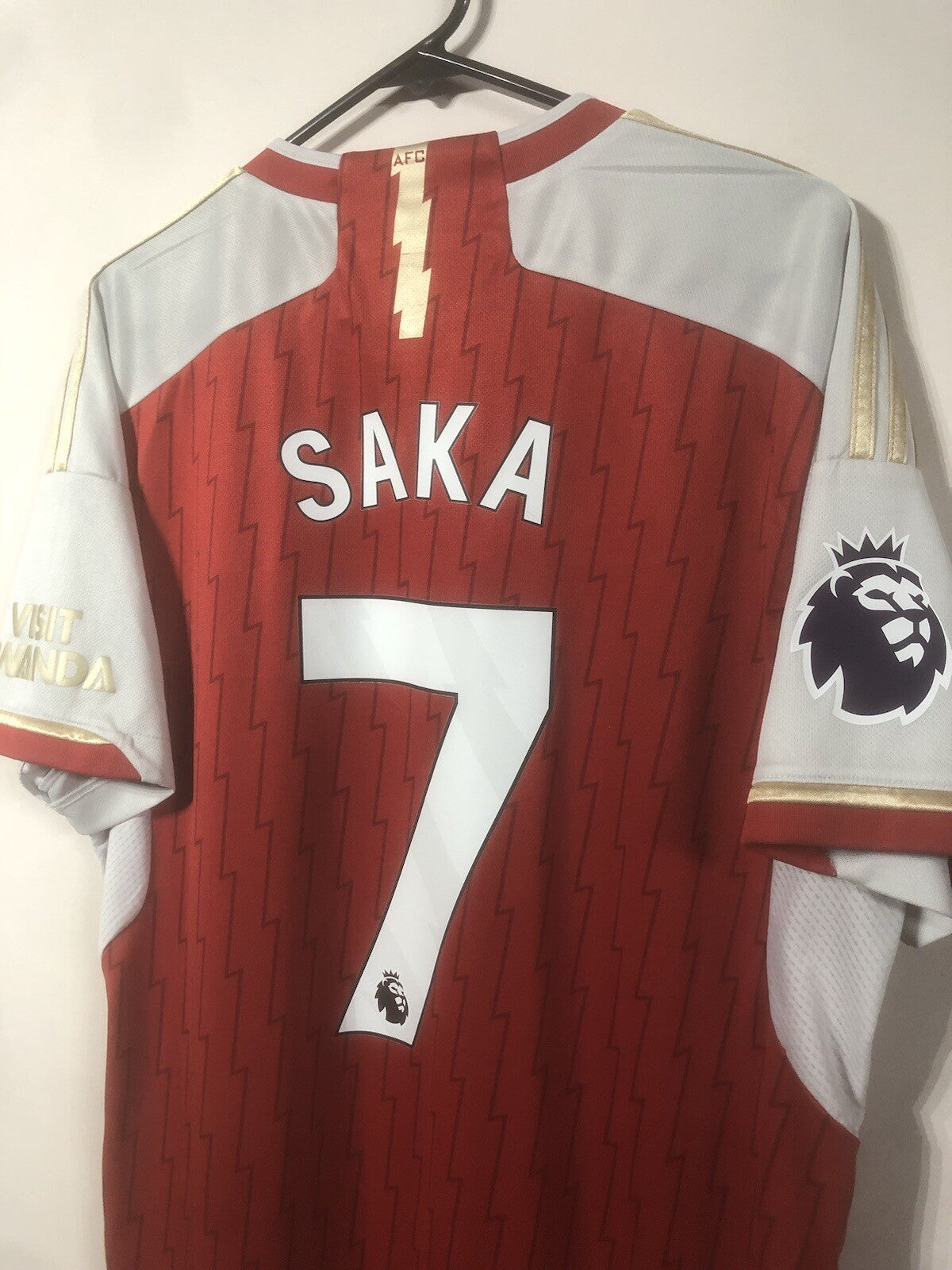 Arsenal Saka #7 2023/24 XL Home Shirt Adidas Excellent Condition HR6929