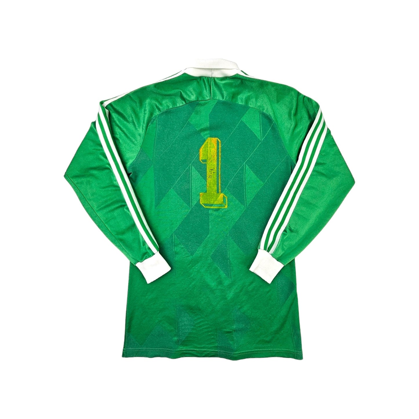 80s/90s Template (GK) Goal Keeper Football Shirt (L) Adidas # 1 *Arsenal*