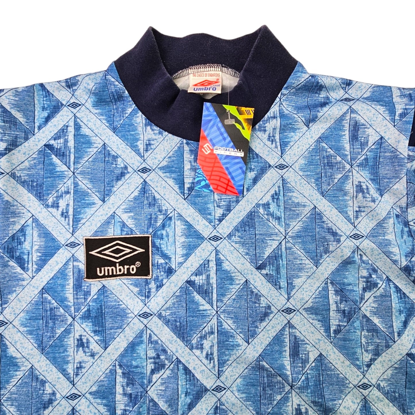 80s/90s Template (GK) Goal Keeper Football Shirt (XL) Umbro *Celta Vigo*