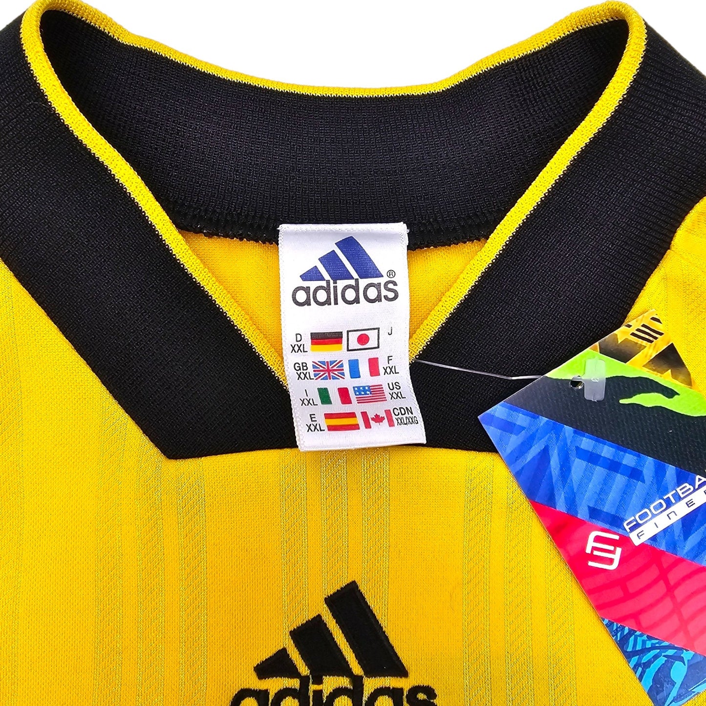 80s/90s Vintage Football Shirt (2XL) Adidas # 7