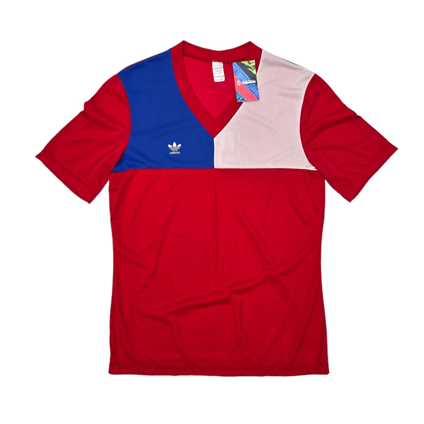 80s/90s Vintage Football Shirt (M) Adidas # 5