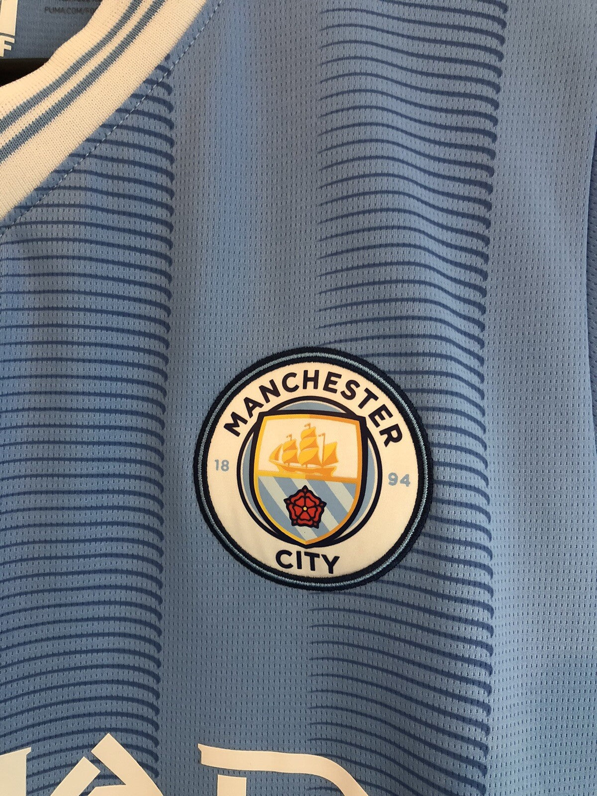Manchester City Stones #5 2023/24 Medium Home Excellent Condition 770438-01