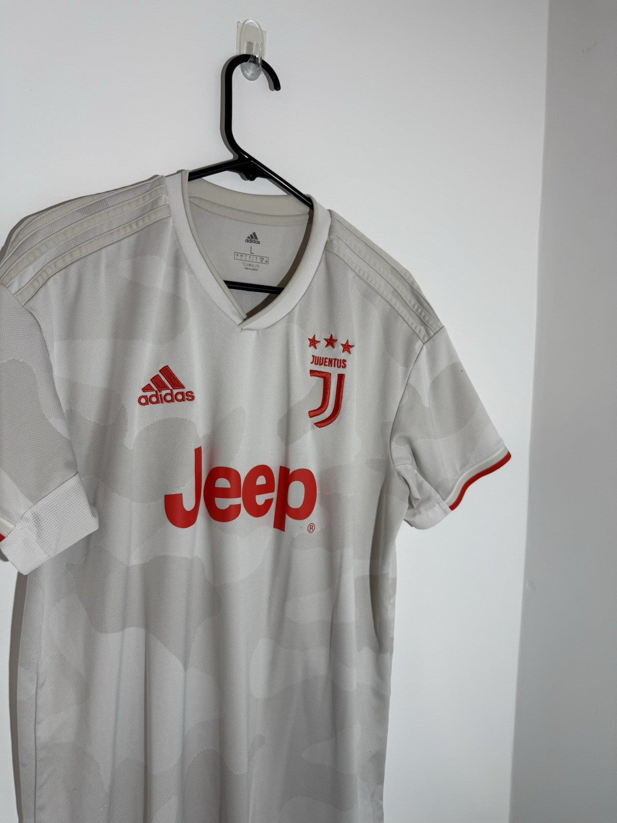 Juventus Ronaldo #7 2019/20 Large Away Shirt Adidas Excellent Condition DW5461