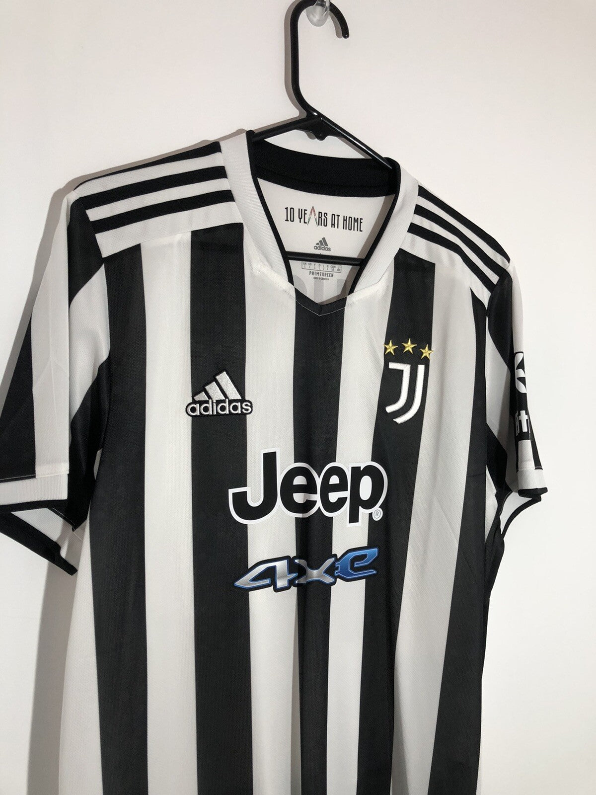 Juventus Vlahovic #7 2021/22 Large Home Shirt Adidas Excellent Condition GS1442