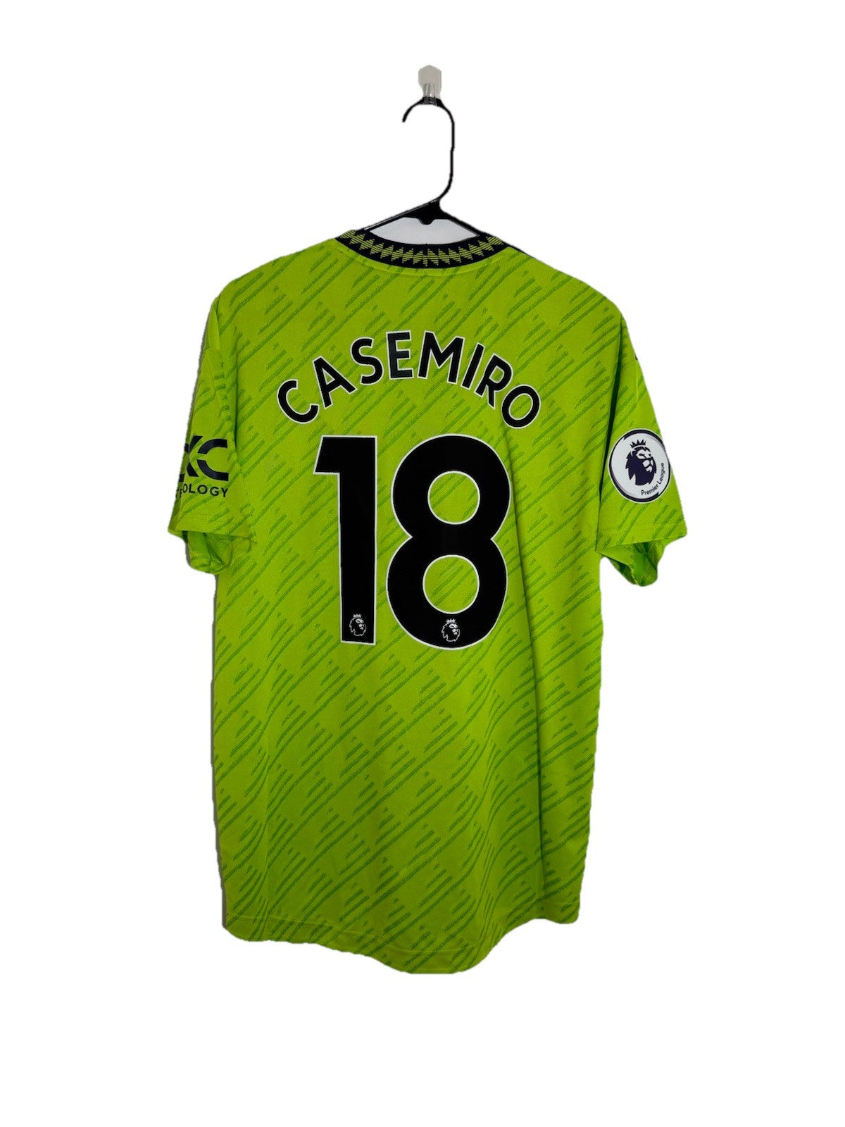 Manchester United Casemiro #18 2022/23 3rd Authentic Large Shirt BNWT HE2979