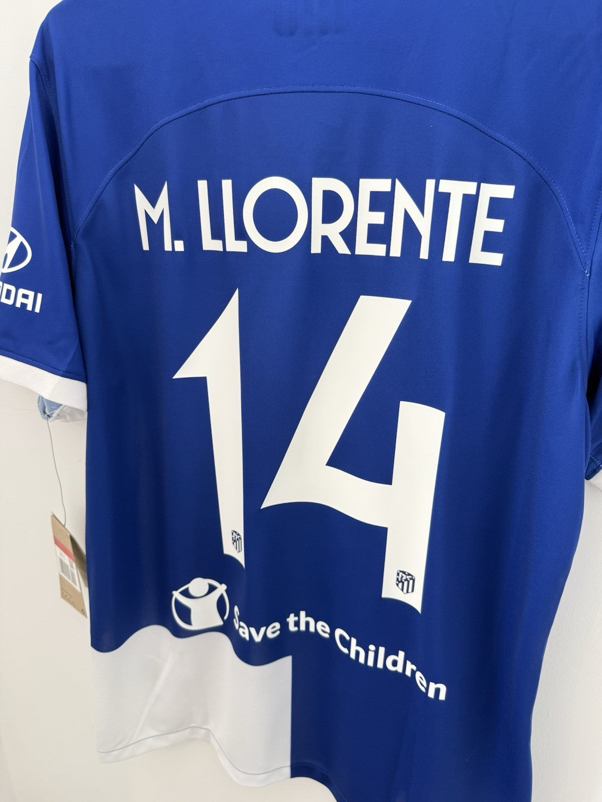 Atletico Madrid M. Llorente #14 2023/24 Large 3rd Shirt BNWT DX2679-418