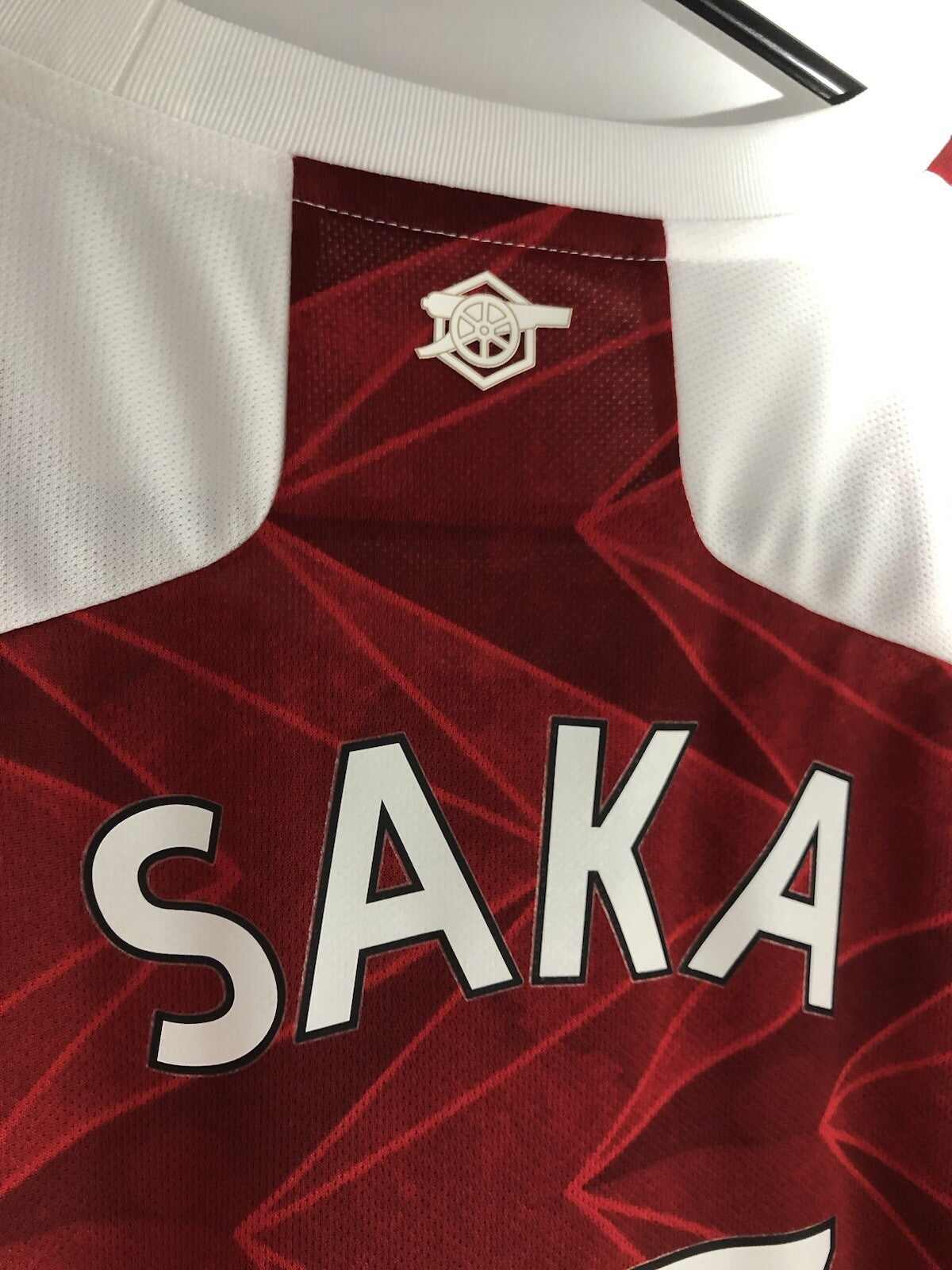 Arsenal Saka #7 2020/21 Medium Home Shirt Adidas BNWT EH5817
