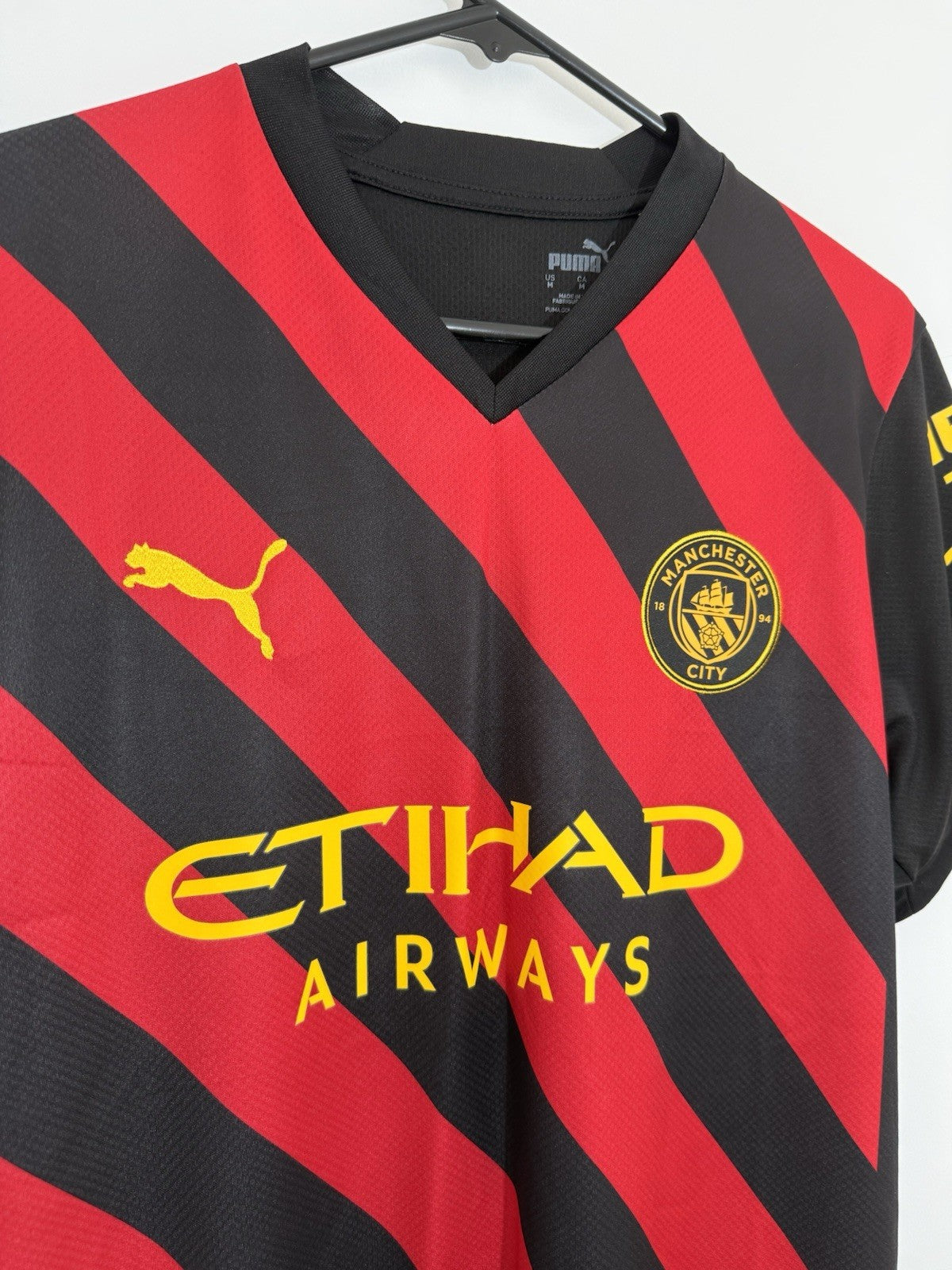 Manchester City Rodri #16 2022/23 Medium Away Shirt BNWT 765722-02