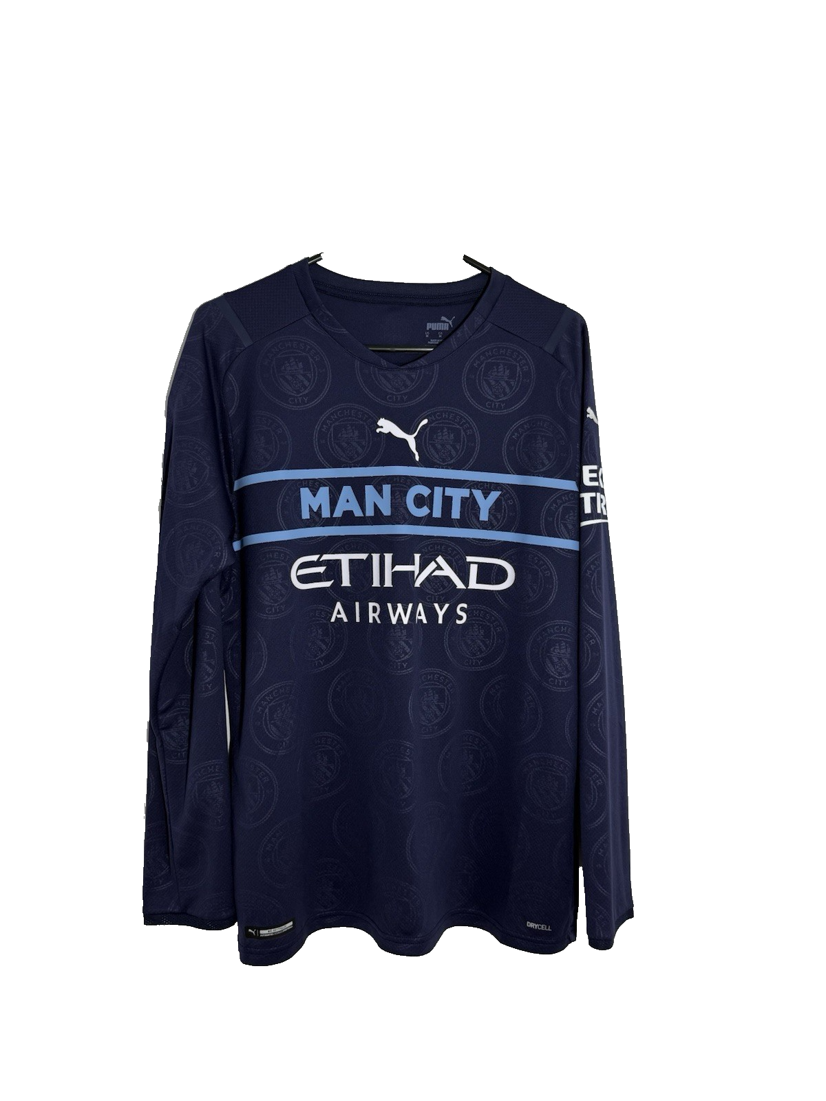 Manchester City De Bruyne #17 2021/22 Medium 3rd Shirt BNWT 759221-03