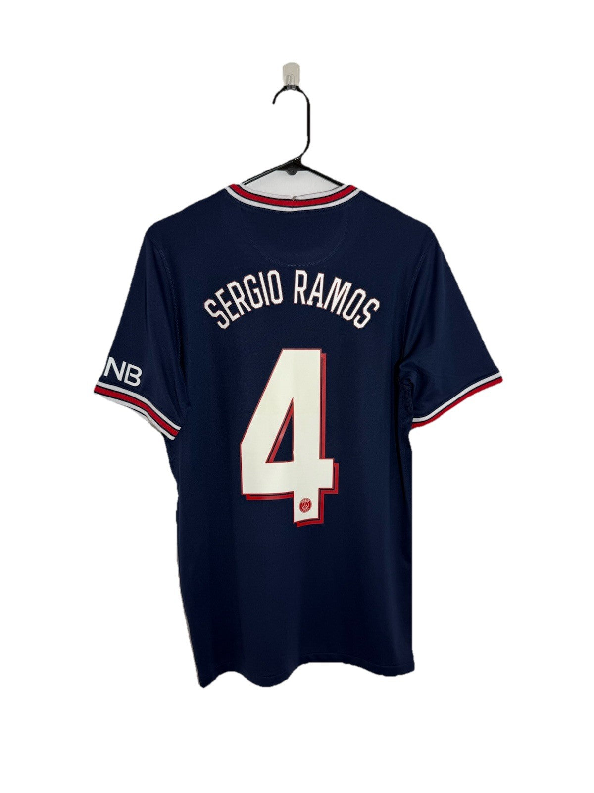 PSG Sergio Ramos #4 2021/22 Small Home Shirt Excellent Condition CV7903-411