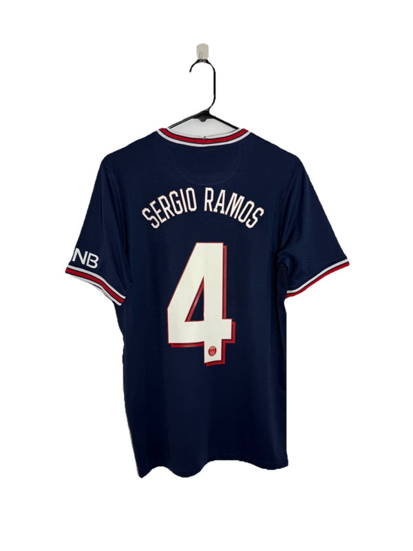 PSG Sergio Ramos #4 2021/22 Small Home Shirt Excellent Condition CV7903-411