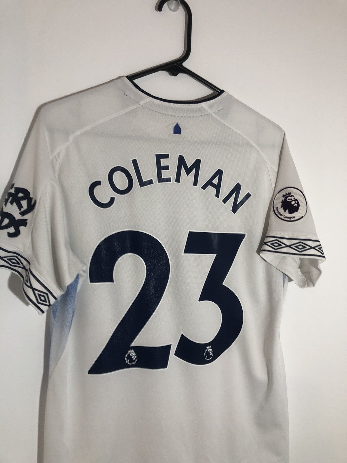 Everton Coleman #23 2018/19 Medium 3rd Shirt Umbro Excellent Condition