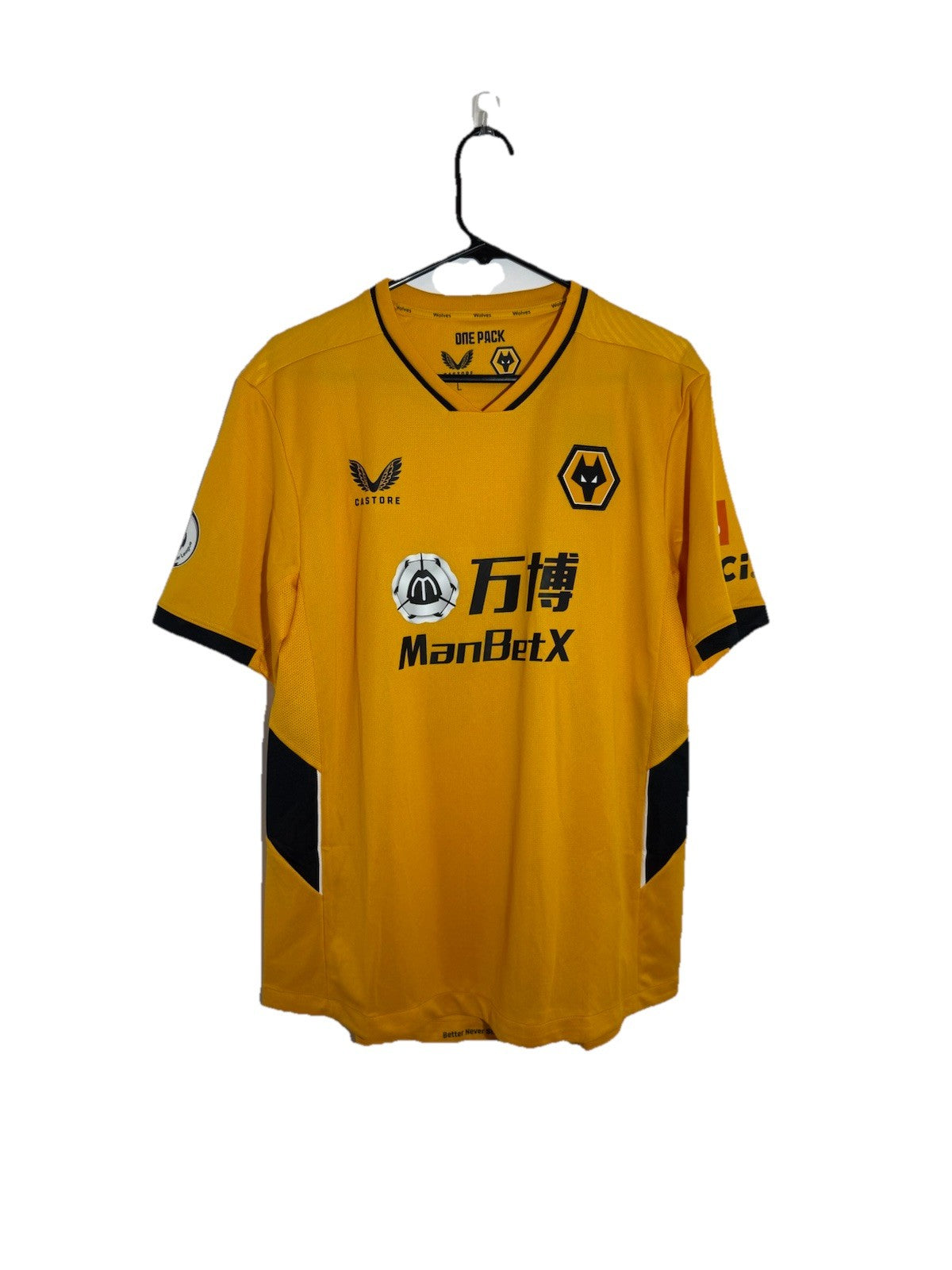 Wolverhampton Wanderers Hee Chan #26 2021/22 Large Home Shirt Castore BNWT