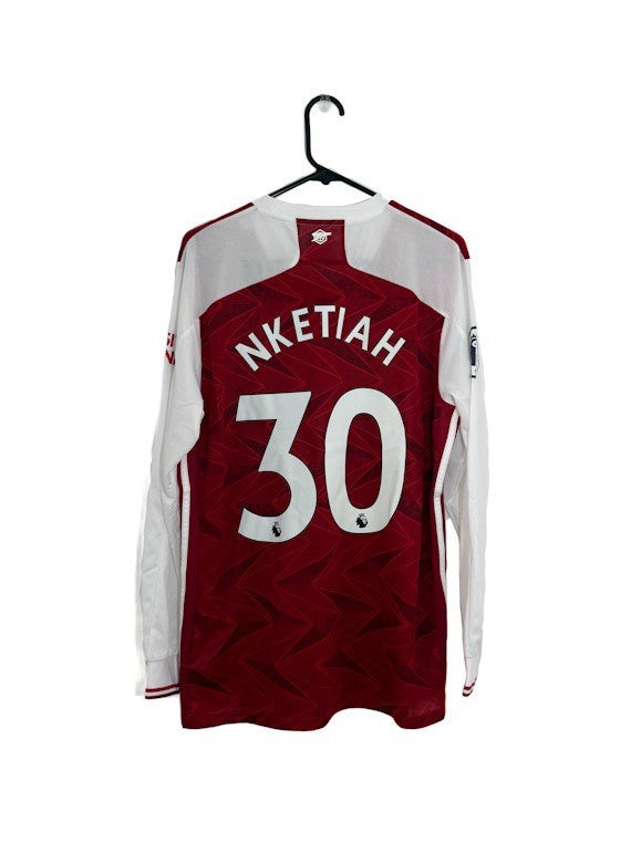 Arsenal Nketiah #30 2020/21 Large Home Shirt Adidas BNWT FH7814