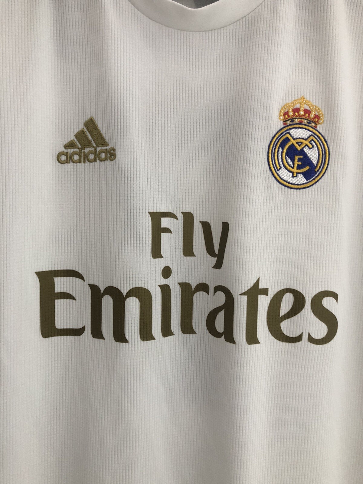 Real Madrid Hazard #7 2019/20 Small Home Shirt Excellent Condition DW4433