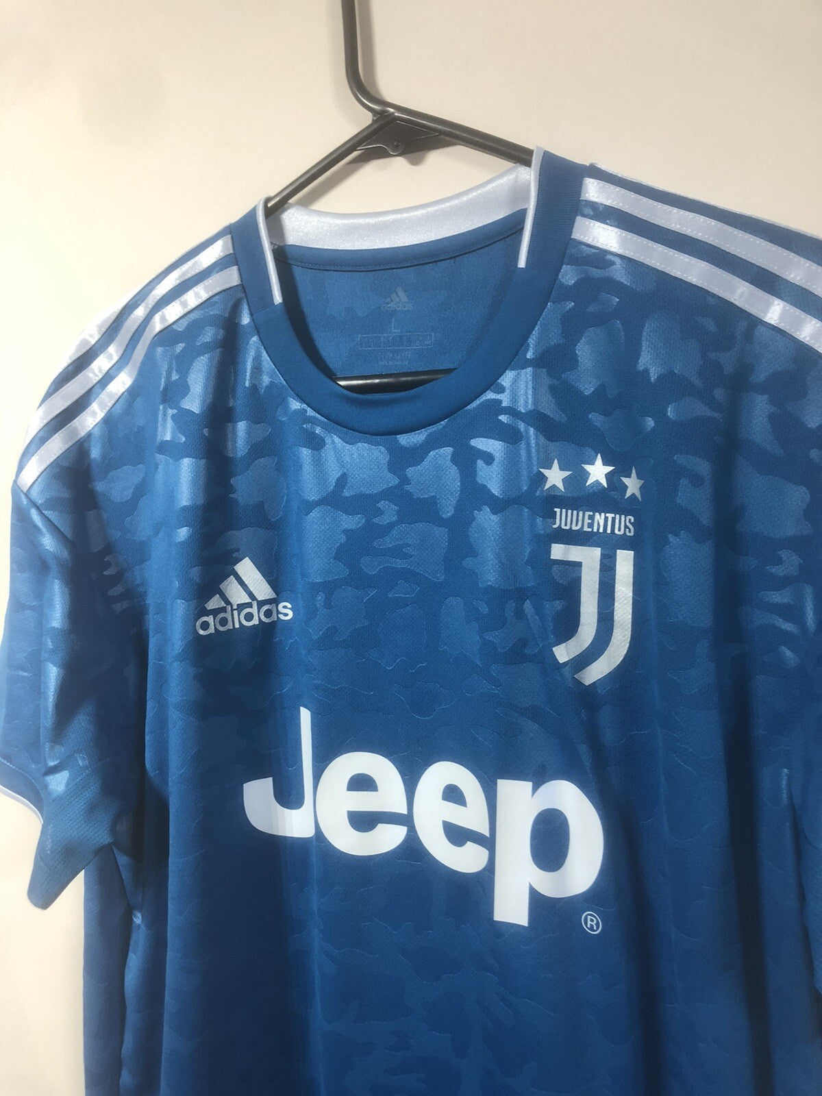 Juventus Chiellini #3 2019/20 Large 3rd Shirt Adidas Excellent Condition DW5471
