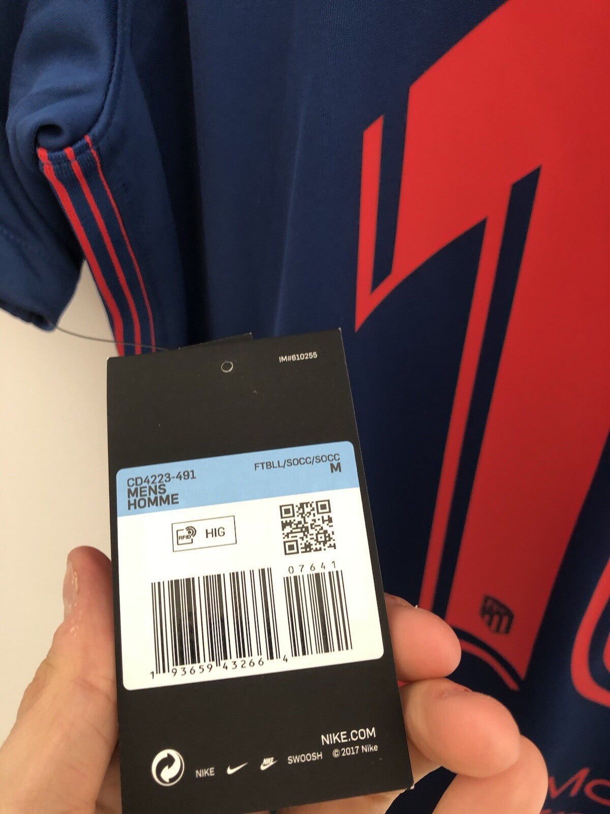 Atletico Madrid Correa #10 2020/21 Medium Away BNWT CD4223-491