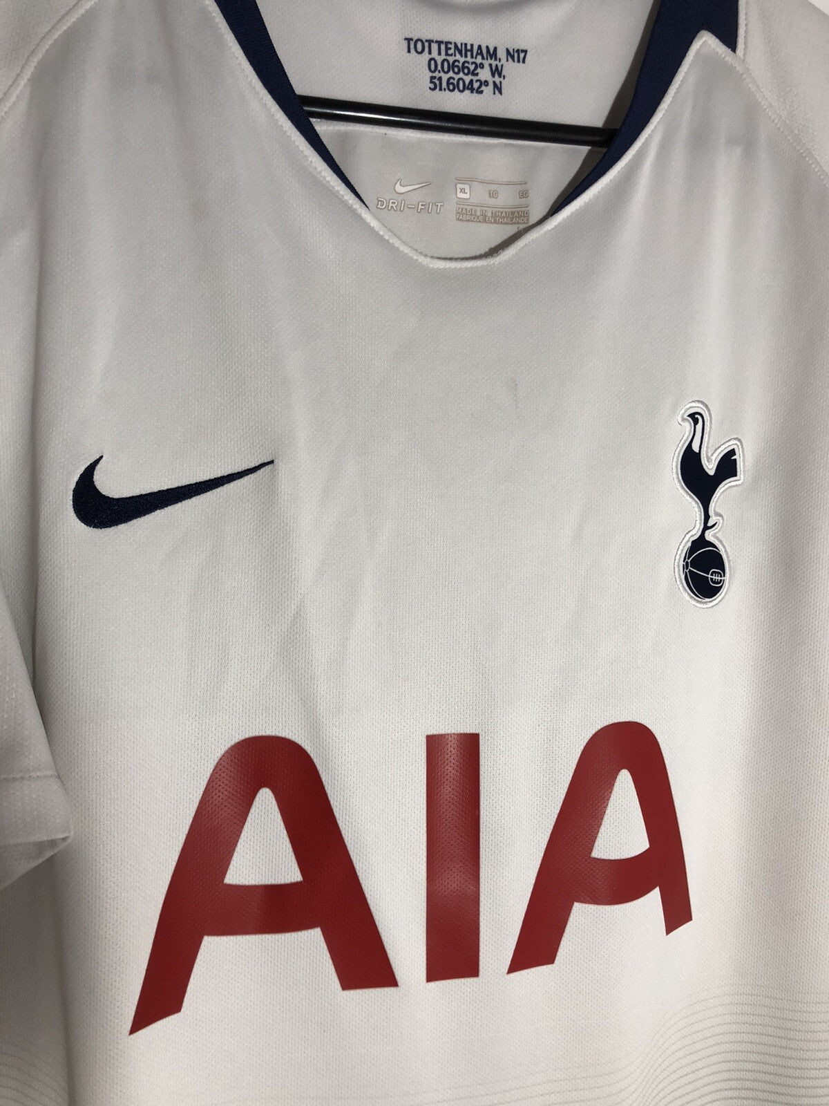 Tottenham Hotspur Lucas #27 2018/19 XL Home Excellent Condition 919005-101