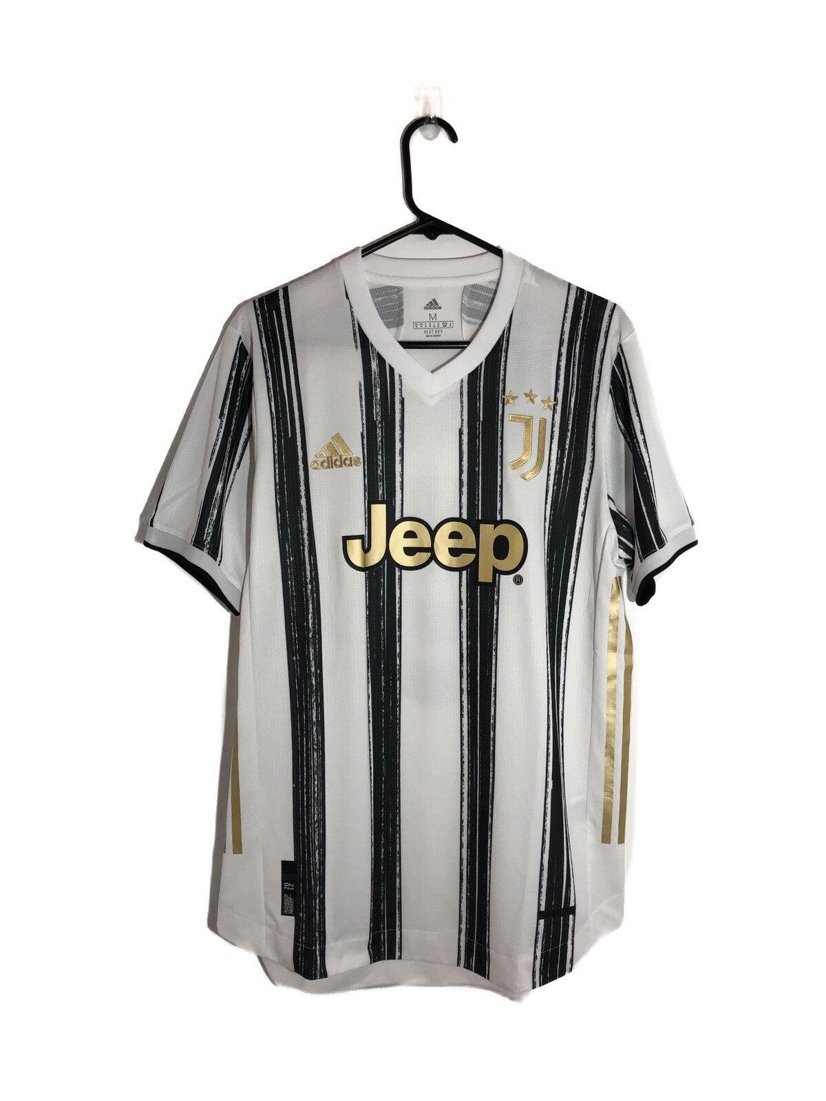 Juventus Morata #9 2020/21 Medium Authentic Home Shirt BNWT GJ7601