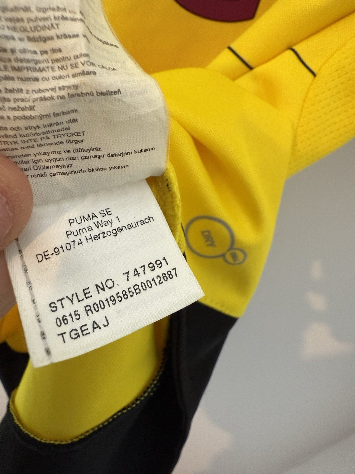 Borussia Dortmund Gundogan #8 2015/16 Large Home Excellent Condition 747991