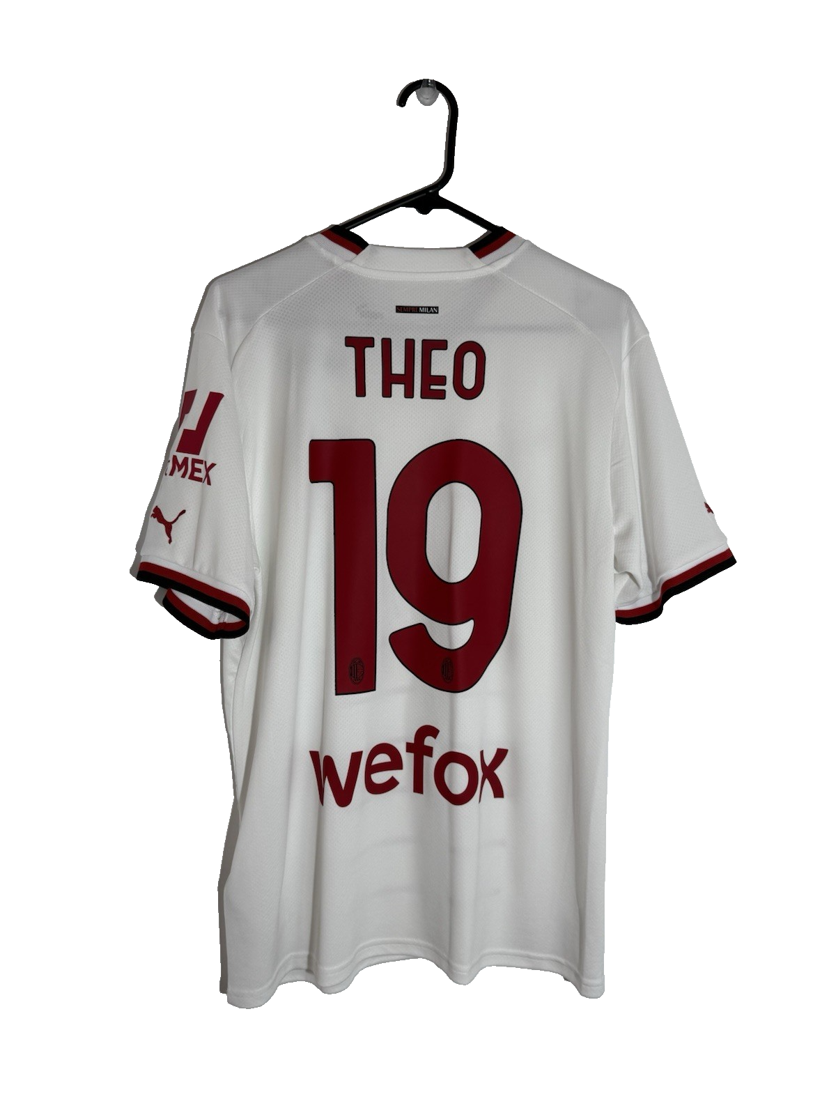AC Milan Theo #19 2022/23 Large Away Shirt BNWT 765834-02