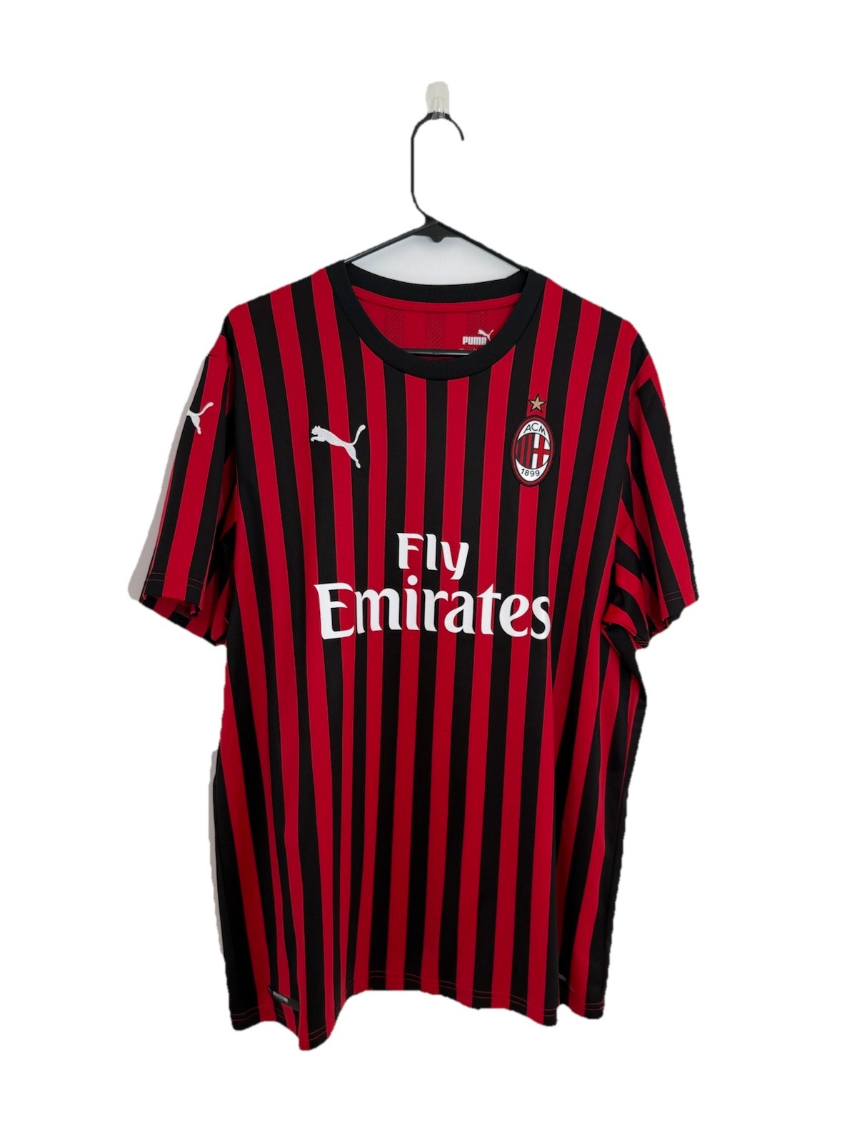 AC Milan Rebic #18 2019/20 XL Home Shirt Puma Excellent Condition 755857-01