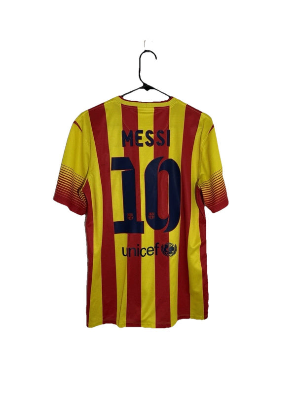 Barcelona Messi #10 2013/14 Medium Away Shirt Excellent Condition 532823-703