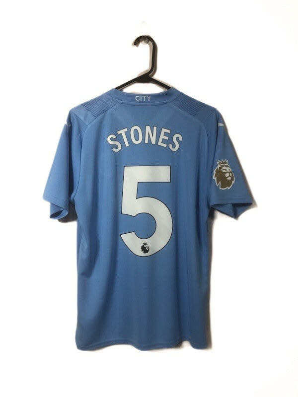 Manchester City Stones #5 2023/24 Medium Home Excellent Condition 770438-01