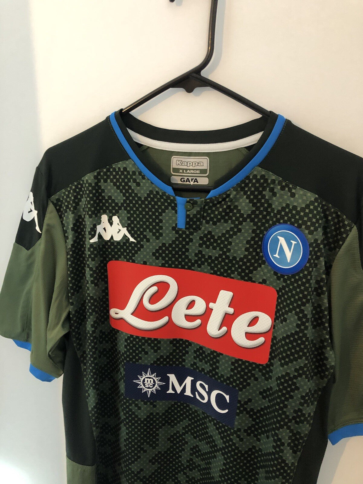 Napoli Koulibaly #26 2019/20 Kappa Xl Away Shirt BNWT 304NWA0