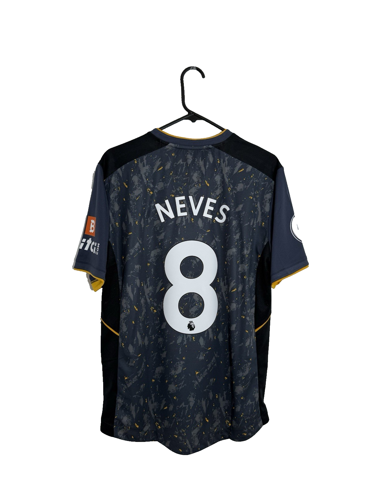 Wolverhampton Wanderers Neves #8 2021/22 Large Away Shirt Castore BNWT