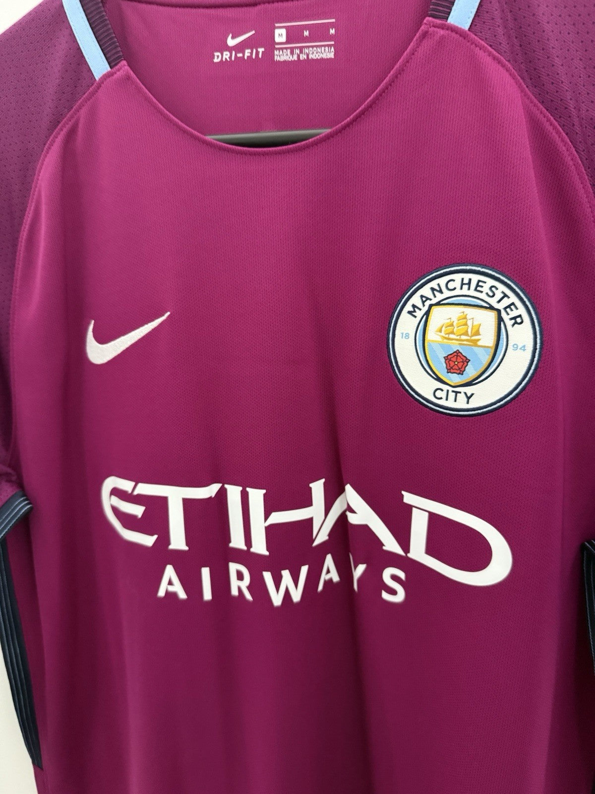 Manchester City Gundogan #8 2017/18 Medium Away Shirt Nike BNWT 847260-667