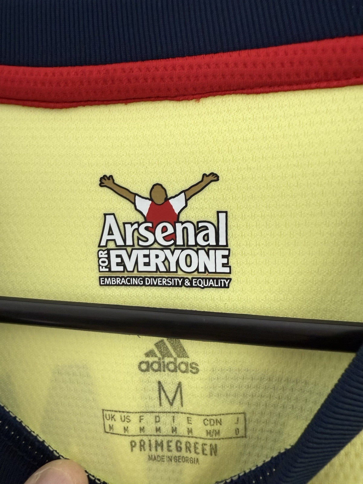 Arsenal Martinelli #35 2021/22 Medium Away Shirt Adidas BNWT GM0218