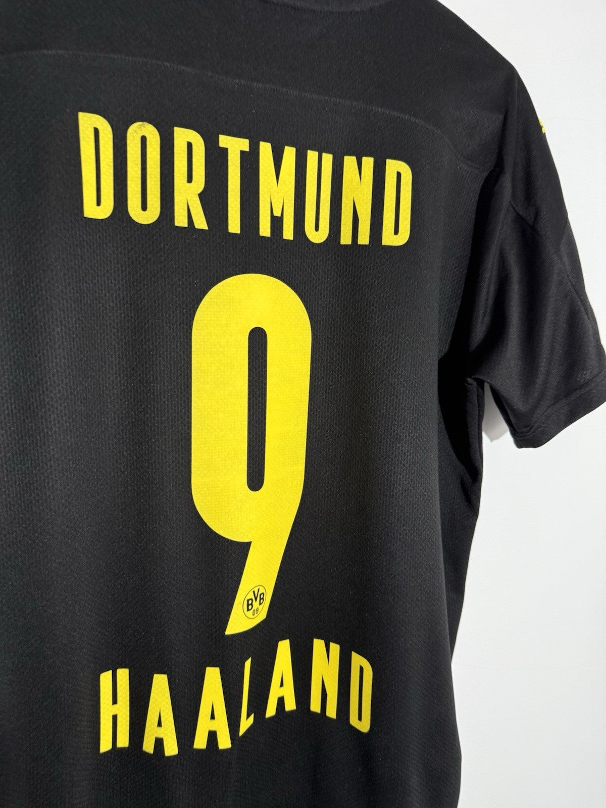Borussia Dortmund Haaland #9 2020/21 Medium Away Very Good Condition 757161-02