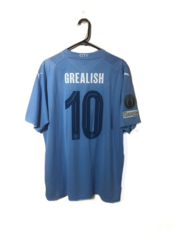 Manchester City Grealish #10 2023/24 XL Home Shirt Excellent Condition 770438-01