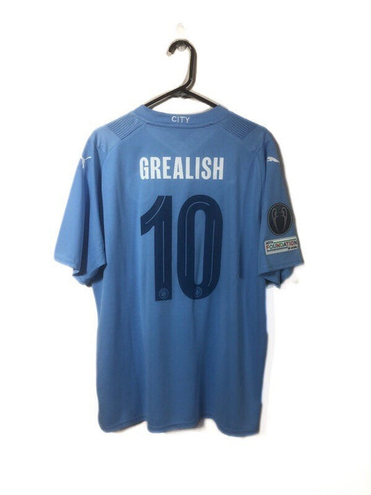 Manchester City Grealish #10 2023/24 XL Home Shirt Excellent Condition 770438-01
