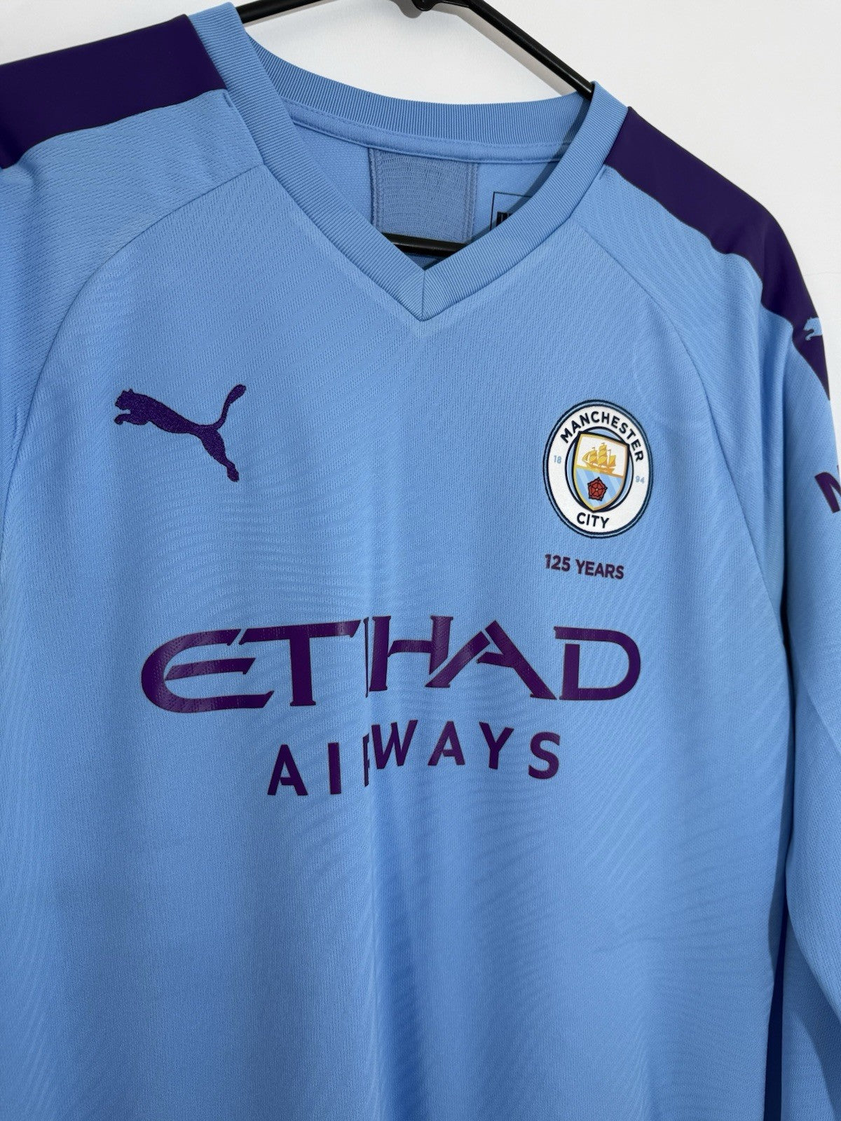 Manchester City Silva #21 2019/20 Medium Home Excellent Condition 755587-01
