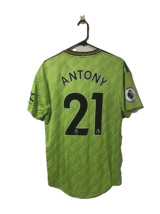 Manchester United Antony #21 Authentic 3rd 2022/23 Medium Shirt BNWT HE2979