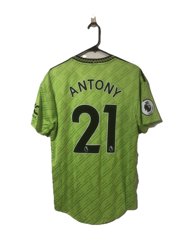 Manchester United Antony #21 Authentic 3rd 2022/23 Medium Shirt BNWT HE2979