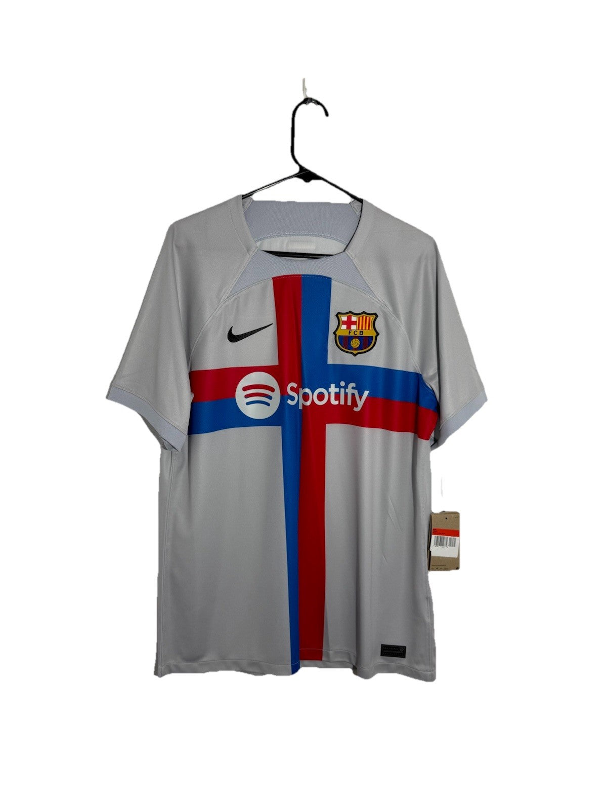 Barcelona Lewandowski #9 2022/23 3rd Large Shirt Nike BNWT DN2713-043