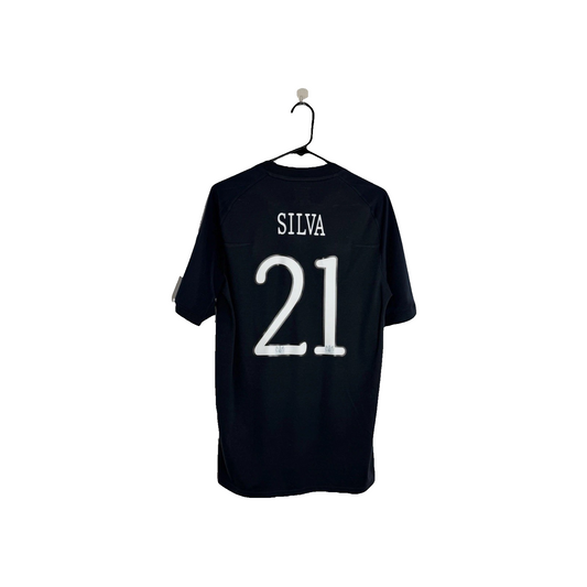 Manchester City Silva #21 2010/11 Small Away FA Cup Shirt Excellent Condition