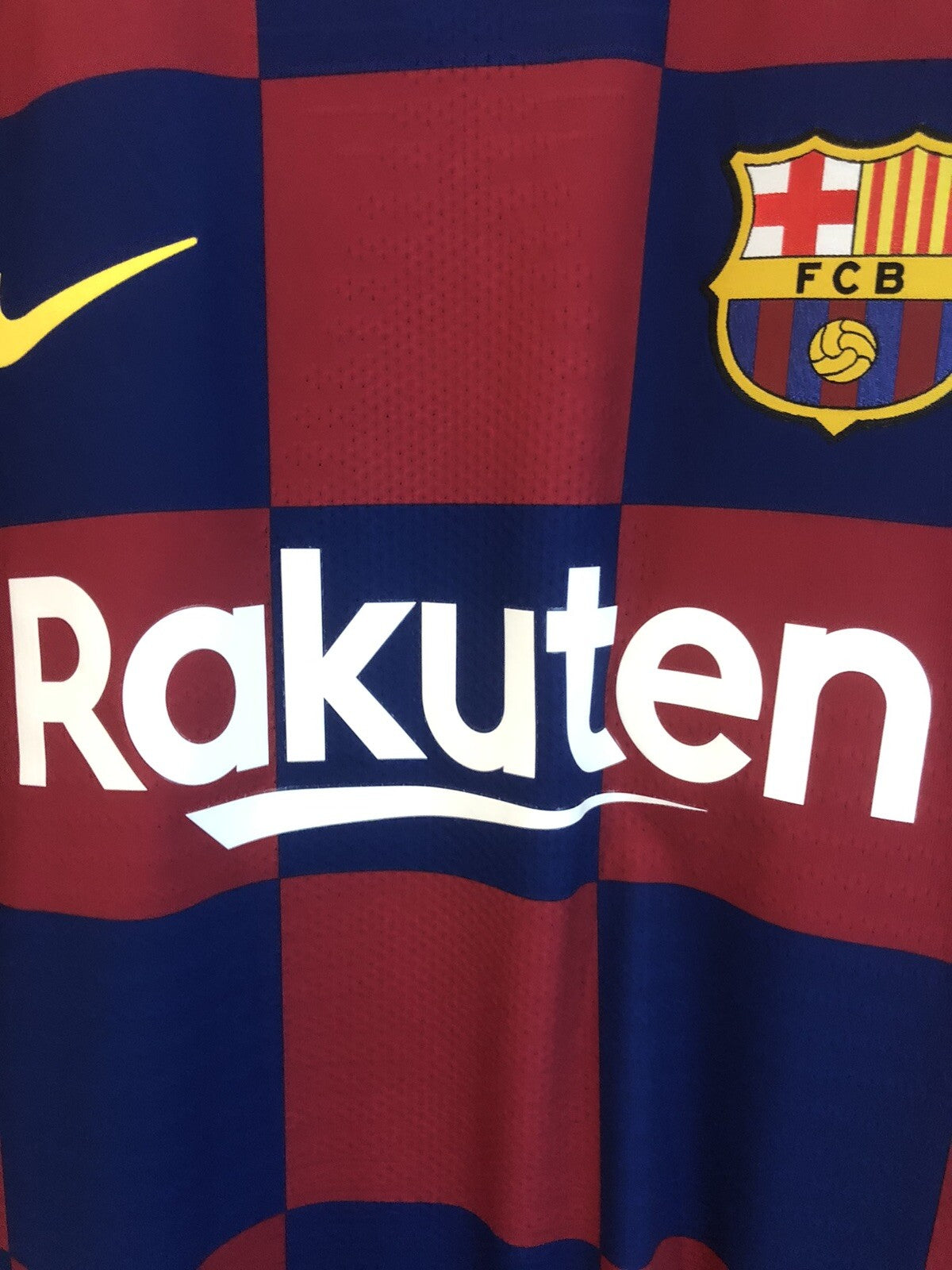 Barcelona Suarez #9 2019/20 Medium Vaporknit Home Excellent Condition AJ5257-456