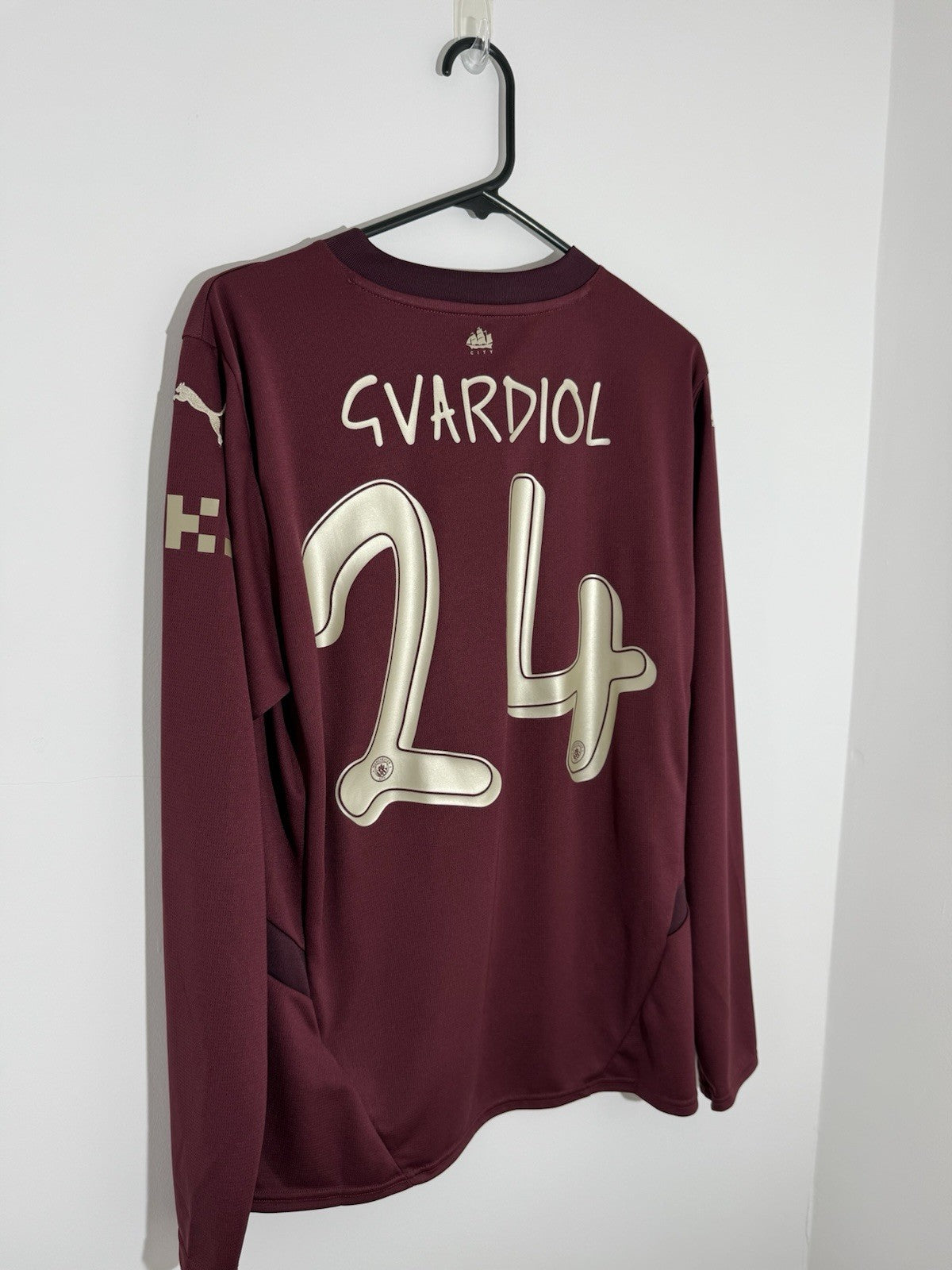 Manchester City Gvardiol #24 2024/25 Medium 3rd Excellent Condition 775201-03