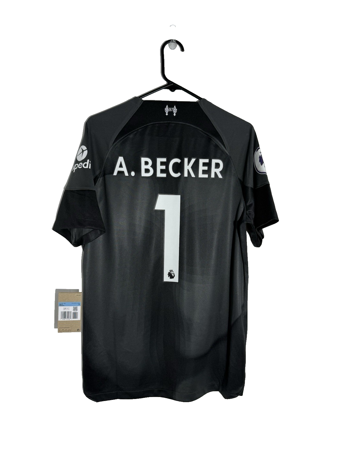 Liverpool A. Becker #1 2022/23 Medium Home GK BNWT DJ7681-061