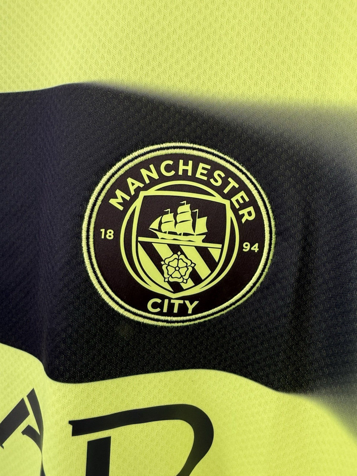 Manchester City Haaland #9 2022/23 XL 3rd Shirt Excellent Condition 765734-03