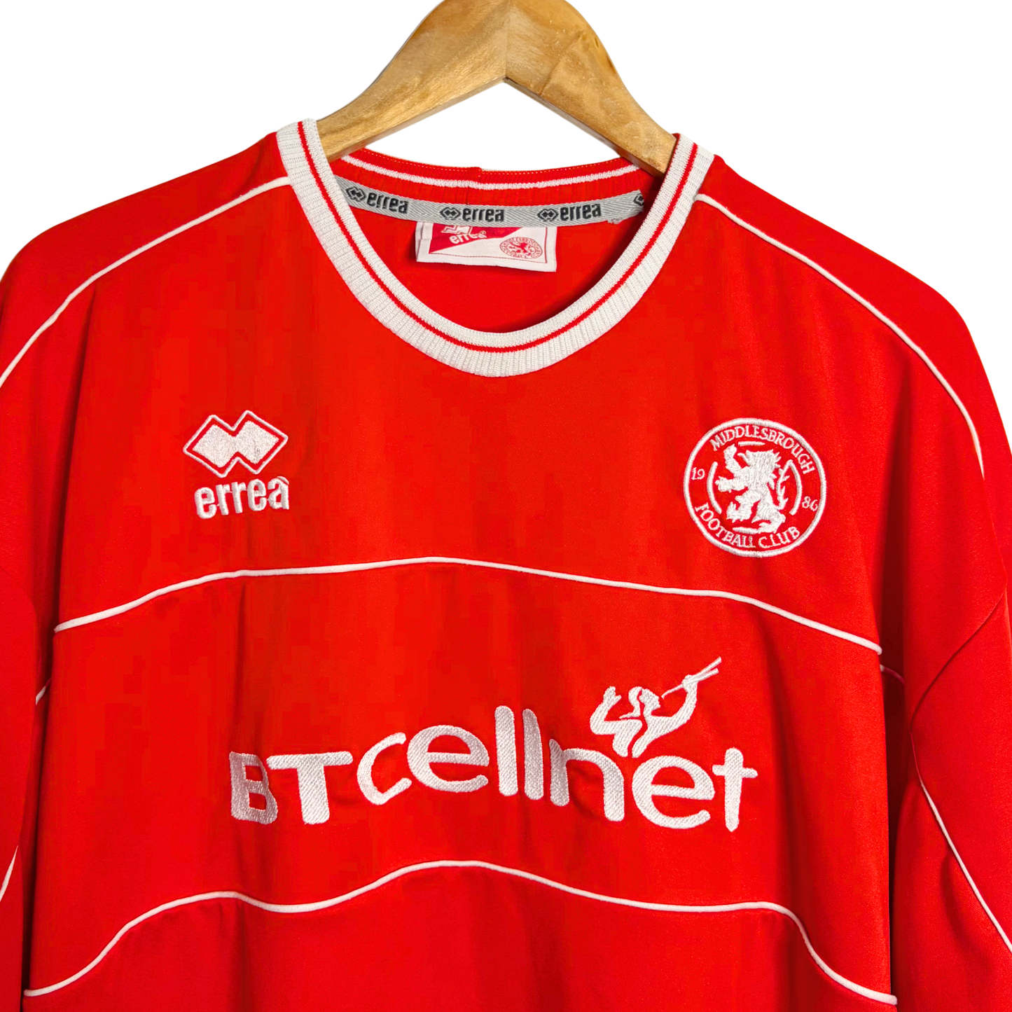 2001-02 Middlesbrough Home Shirt - XL