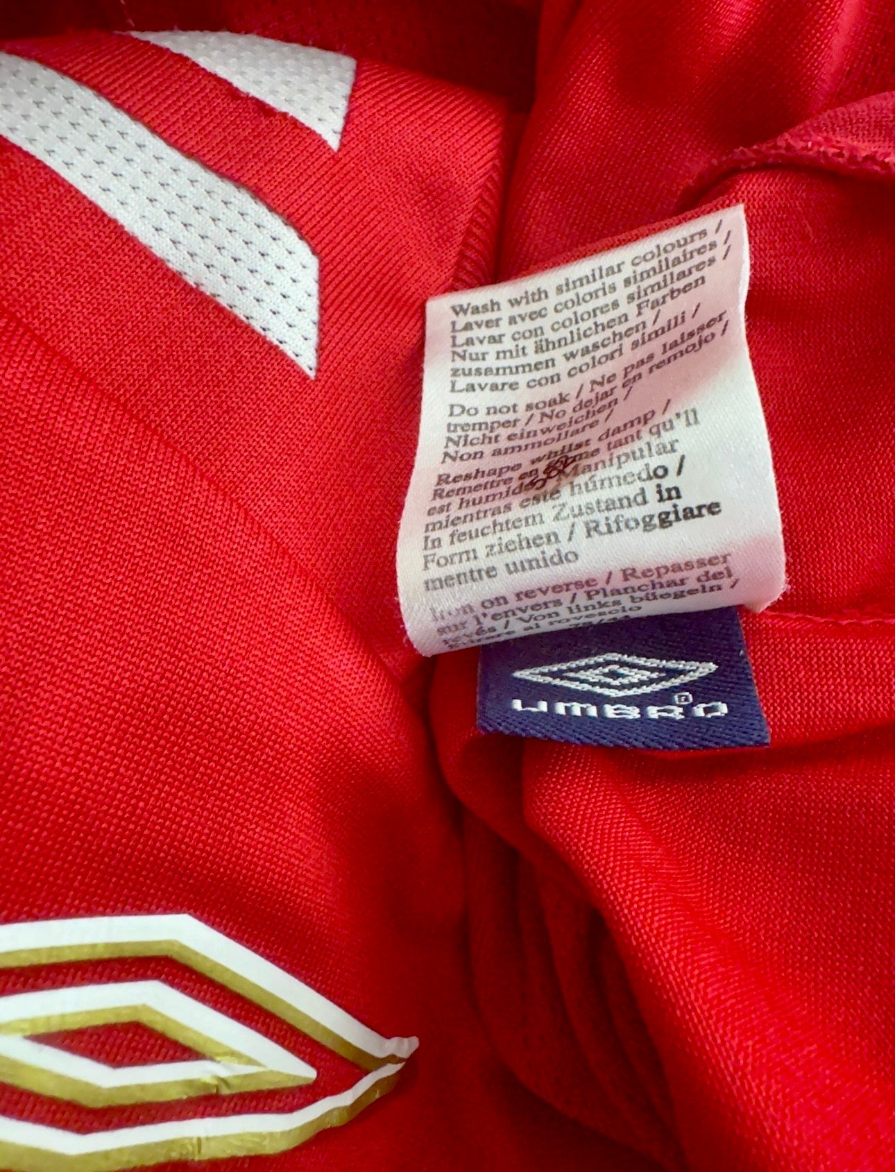 England 2006-08 L/S Away - Size M - Beckham 7