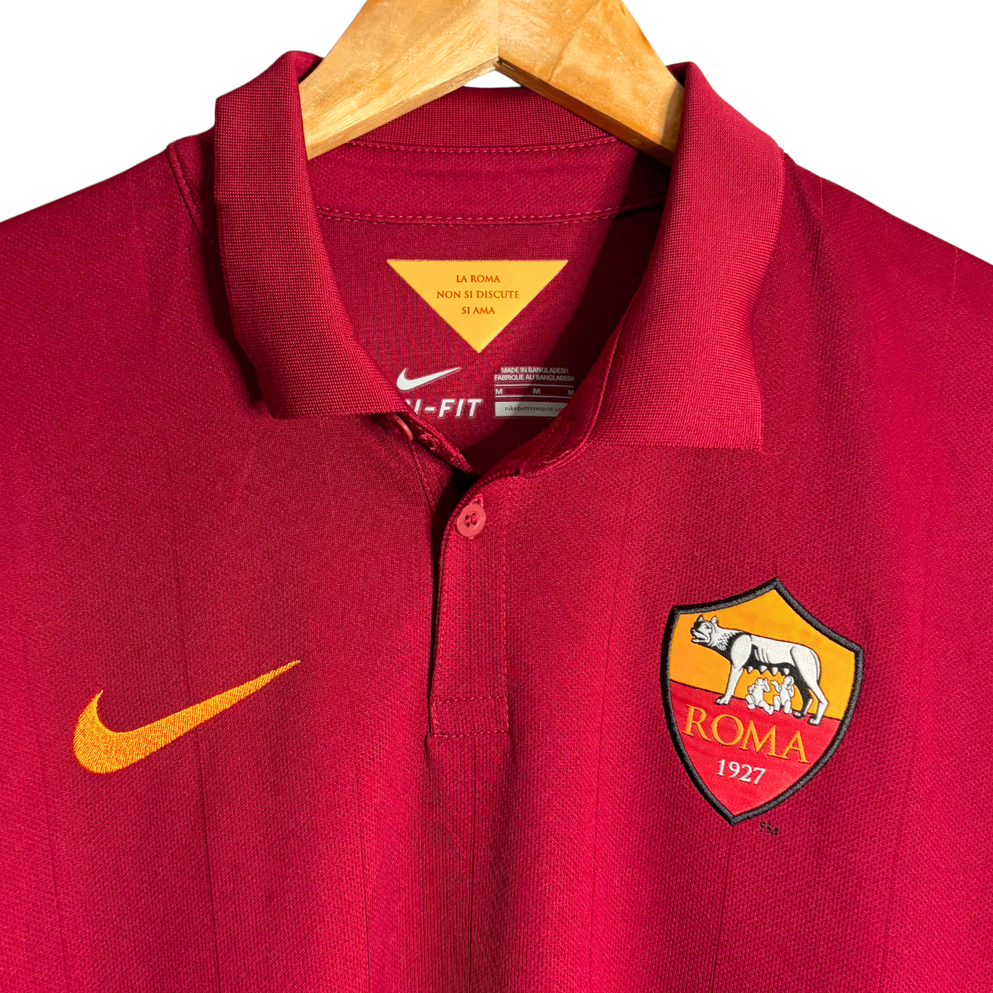 2014-15 Roma Home Shirt - M