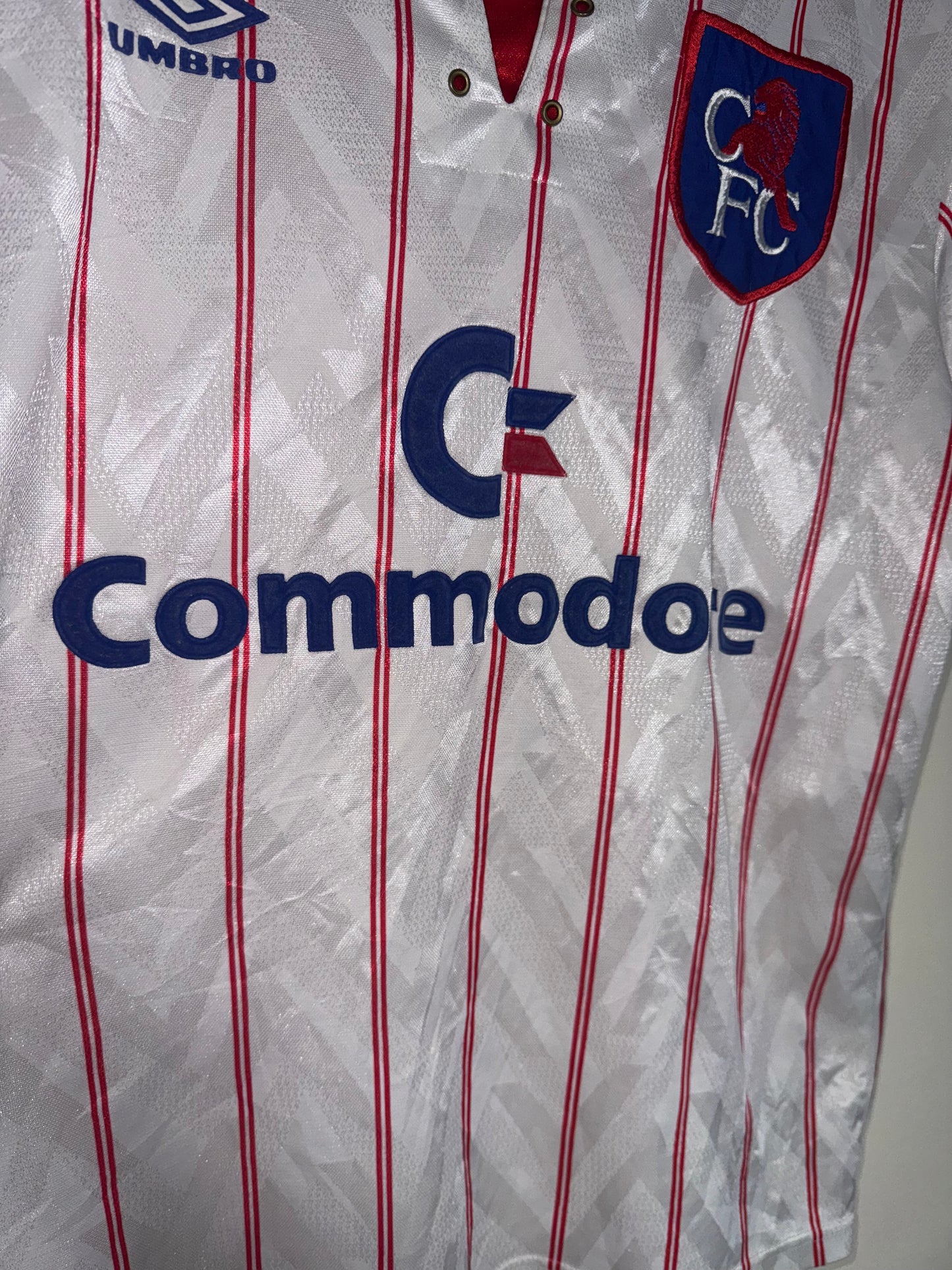 Chelsea 1992/94 Away Football Shirt M (8/10)