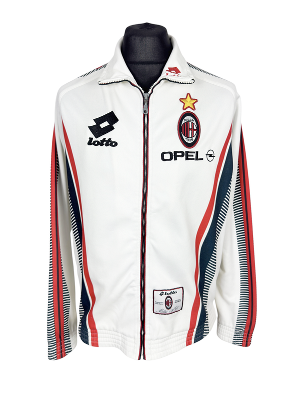 1997-98 AC Milan Lotto Track Jacket - Size M